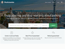 Tablet Screenshot of parkimeter.com